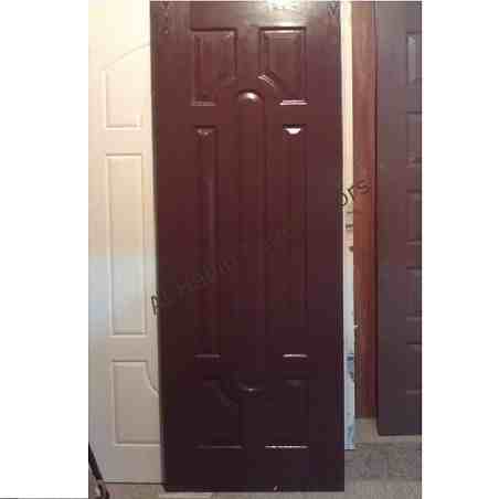 Fiberglass Door 7 Panel Chocolate color