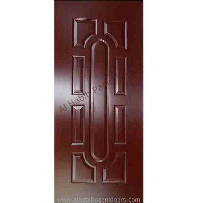 This is Ash Veneer 7 Panel Door. Code is HPD489. Product of Doors - Chinese Ash Skin door available in all standard sizes, Its give fancy look to your room after polish. Al Habib