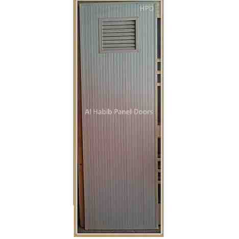 This is Pvc Door With Louvers Brown. Code is HPD155. Product of Doors - PVC Doors in Pakistan, UPVC Doors. World largest distributor of PVC Door made with German Plant Technology. Waterproof Doors. -  Al Habib