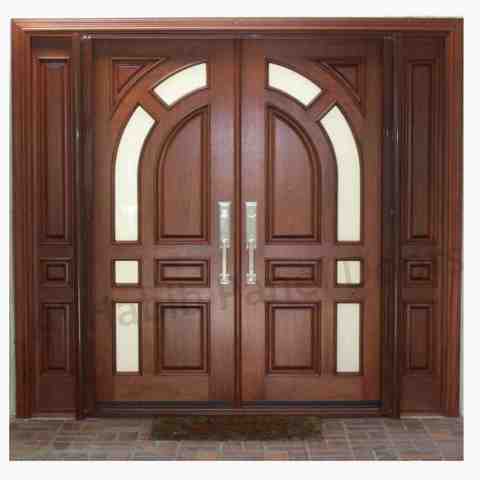 This is American KD Ash Wood Double  Door Plus Hand Carving. Code is HPD609. Product of Doors - Beautiful imported American Ash Wood Door Design. Solid wood doors ready on order in all sizes. Al Habib
