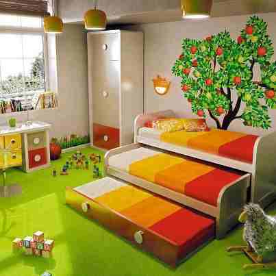 This is Kids Room. Code is HPD202. Product of Furniture - Kids Furniture in Pakistan, Kids beds, side table, Kids Study table, Kids Custom Furniture, Kids bed with drawers -  Al Habib