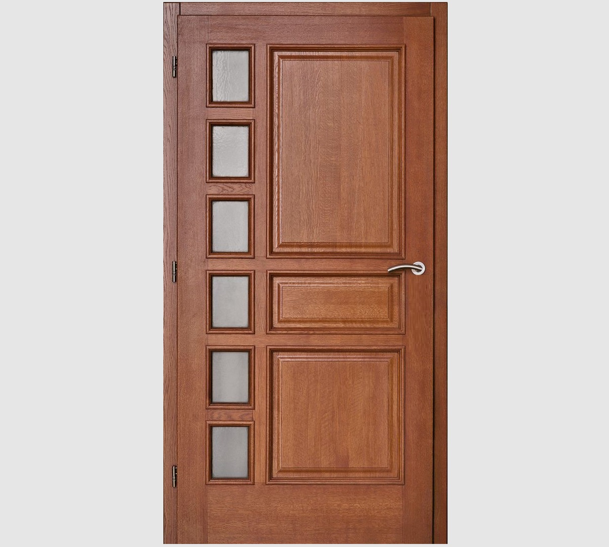 Beautiful Solid Wood Panel Door Design