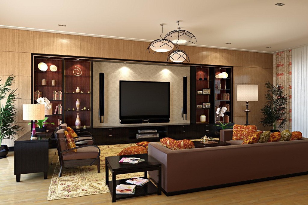 Beautiful Wall Unit and LCD Cabinet Design
