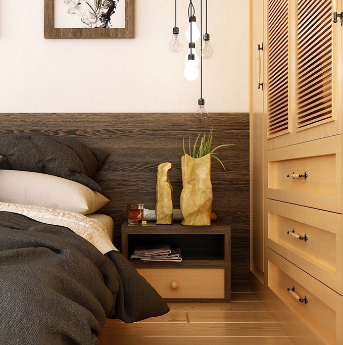 Rustic Wood Bedroom