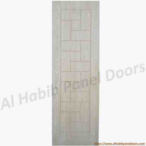 This is Ash Mdf Kitchen Door With Glass Blocks Design. Code is HPD706. Product of Doors - Beautiful Ash Mdf Door block Kitchen size design. New in Market. Same design also available in fiberglass. Al Habib