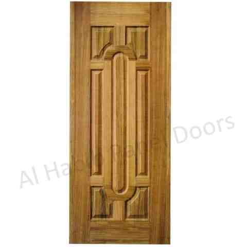 This is Moon Star Ash Skin Double Door. Code is HPD509. Product of Doors - Chinese Ash Skin 6 Panel Door with frame ready on order. Without Polish. All Ash Design available. Al Habib