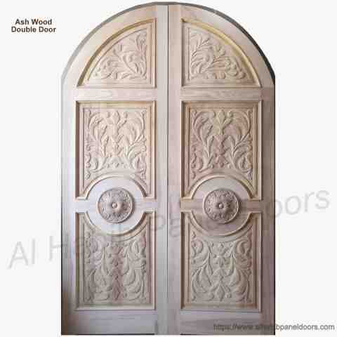 This is Pakistani Kail Solid Wood Double Door. Code is HPD410. Product of Doors - We are a known name in the supply and export of  Solid Wood Doors that are available in various specifications and materials based on the clients Al Habib