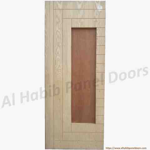 This is Ash Mdf Two Panel Main Double Door. Code is HPD678. Product of Doors - Modern Ash Lasani Customized Door design. 4.5 inch Frame. All sizes will be ready on order. Also available in plain lasani. Al Habib