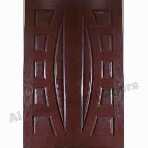 This is Fiber Seven Panel Door. Code is HPD473. Product of Doors - Fiber Doors in different design and colors. Fully Waterproof. Same design also available in Malaysian Skin. Al Habib