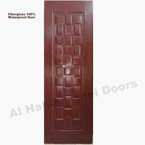 This is Fiberglass Six Panel Door White Color. Code is HPD587. Product of Doors - Beautiful fiberglass water proof door. Available all sizes on order. 100% water proof door. Al Habib