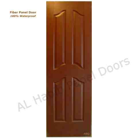 This is Choco Brown Four Panel Fiberglass Door. Code is HPD552. Product of Doors - Fiber Choco brown color. Fiberglass door suppliers. wholesale dealer of fiber panel door. Fiber door available in 50 to 60 colors. Different designs. 100% Waterproof door. PVC doors also available. Al Habib
