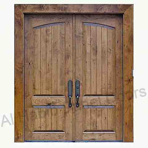 This is Main Double Door. Code is HPD327. Product of Doors - Solid Wooden Main Doors in Pakistan, Spain, England, Main Doors, Double Door, Dayyar Wooden Main Doors, Ash Wood Main Doors, 6 Panel Double Door -  Al Habib