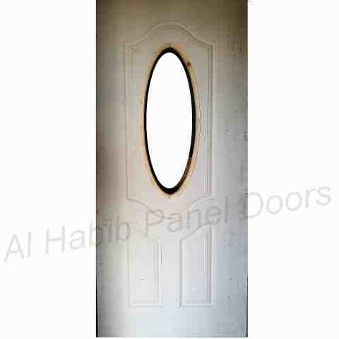 This is 3 Panel Ash Skin Door With Glass. Code is HPD488. Product of Doors - Chinese Ash Skin 3 Panel Door with Glass and side glass frame, ready on order. Without Polish.  Al Habib