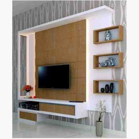 This is Customized LCD Cabinet Design. Code is HPD447. Product of Furniture - Modify LCD TC Cabinets and shelf design, Ready on order Al Habib