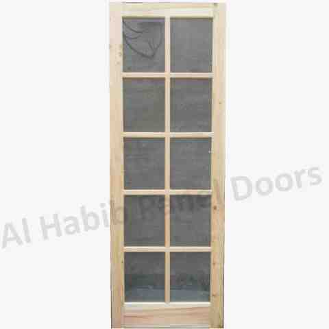 Pakistani Kail Wood 10 Box Wire Mesh Door