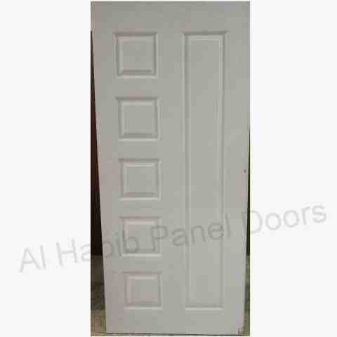 This is Ash Skin 6 Panel Door. Code is HPD127. Product of Doors - - Ash Panel Door - Al Habib