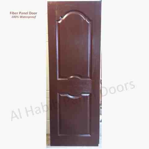 This is Plain Fiberglass Door With Glass Hole. Code is HPD668. Product of Doors - Beautiful fiberglass door, 100% waterproof door. Best door for Bathroom, Available in 60 colors. All sizes ready on order Al Habib