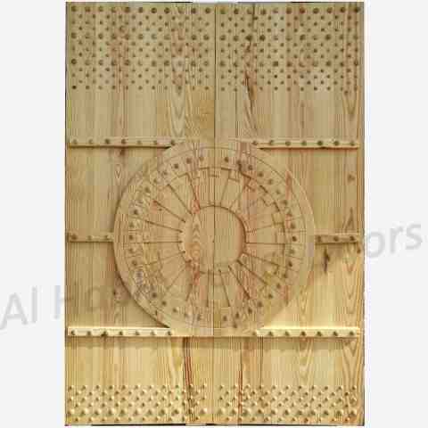 This is Main Double Door In Diyar Wood With Hand Carving And CNC Design. Code is HPD692. Product of Doors - Beautiful Dayar Wood main double door design. Seasonal Diyar wood 100% quality and guarantee. Also available in kail wood, Ash wood, Yellow Pine Wood. All sizes will be ready on order. Al Habib