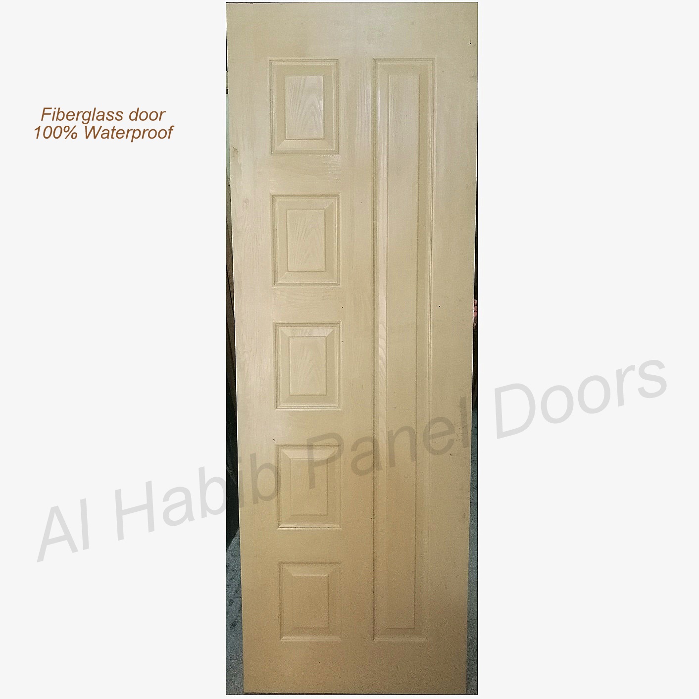 Fiber Six Panel Door