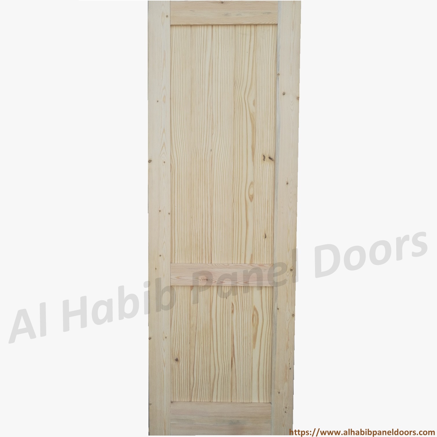 Kail Wood Two Panel Door