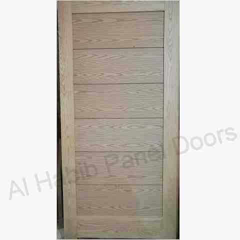 This is Semi Solid Ash Wood Door Four Panel With Ash Mdf. Code is HPD617. Product of Doors - Modern American Ash Wood Door with Ash Mdf. All semi solid doors are ready on order. Large variety of semi solid doors. Al Habib