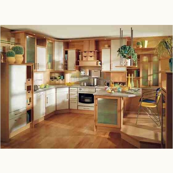 This is Simple Kitchen Design. Code is HPD453. Product of kitchen - Wooden Kitchen Design, Ready on Order Al Habib