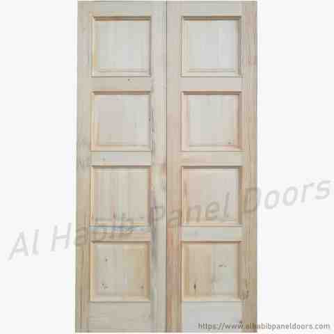 This is Yellow Pine Solid Wood Main Double Door. Code is HPD679. Product of Doors - Beautiful yellow pine main double door with 1000 buttons. Cnc Work royal design, Al Habib